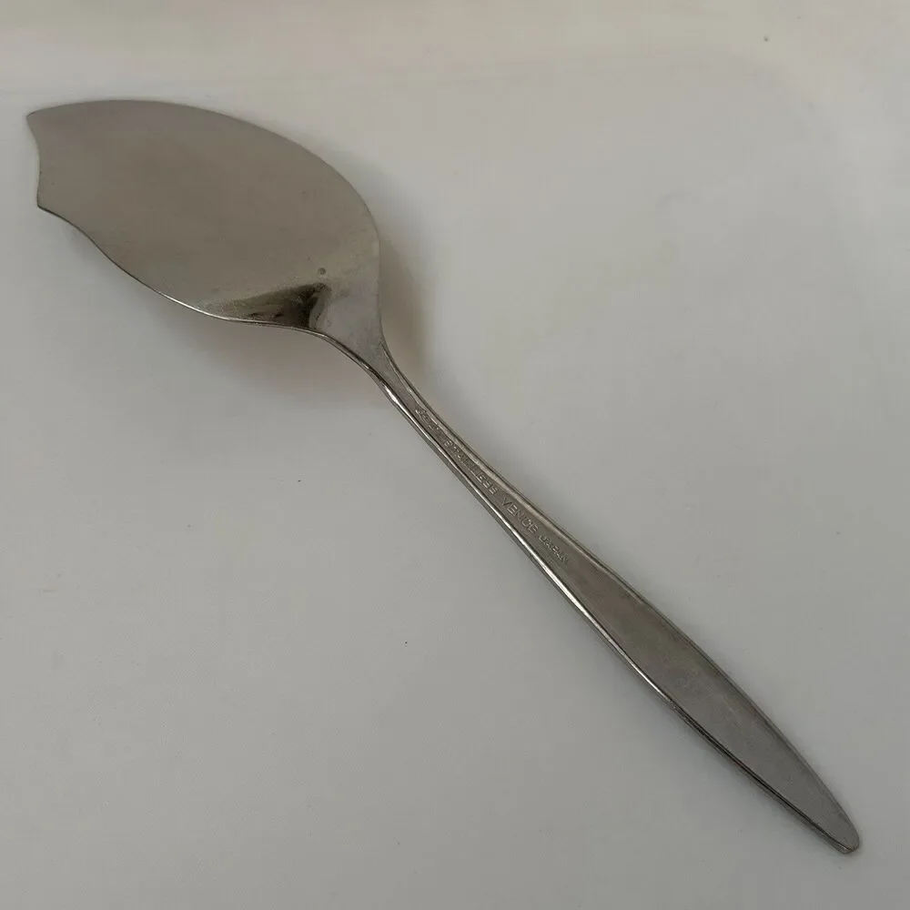 3pc AMC Venice Flatware Stainless Japan Ladle/ Dinner Knife/ Jelly Server Satin